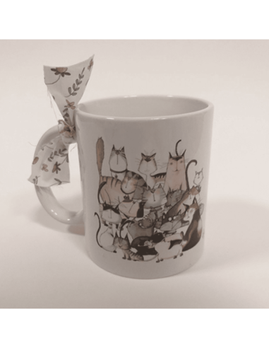 Taza de gatos