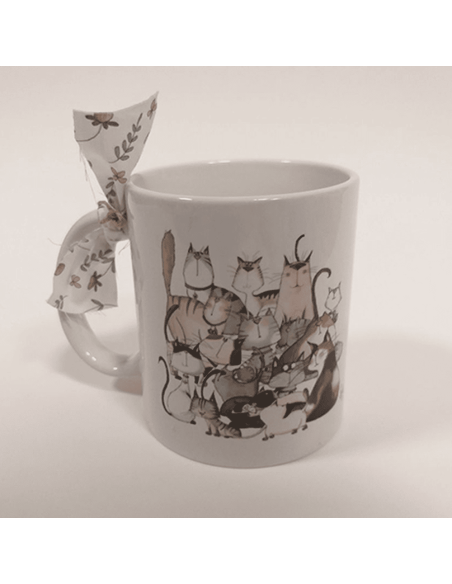 Taza de gatos