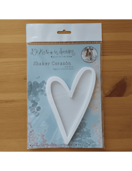 Shaker con forma de Corazón